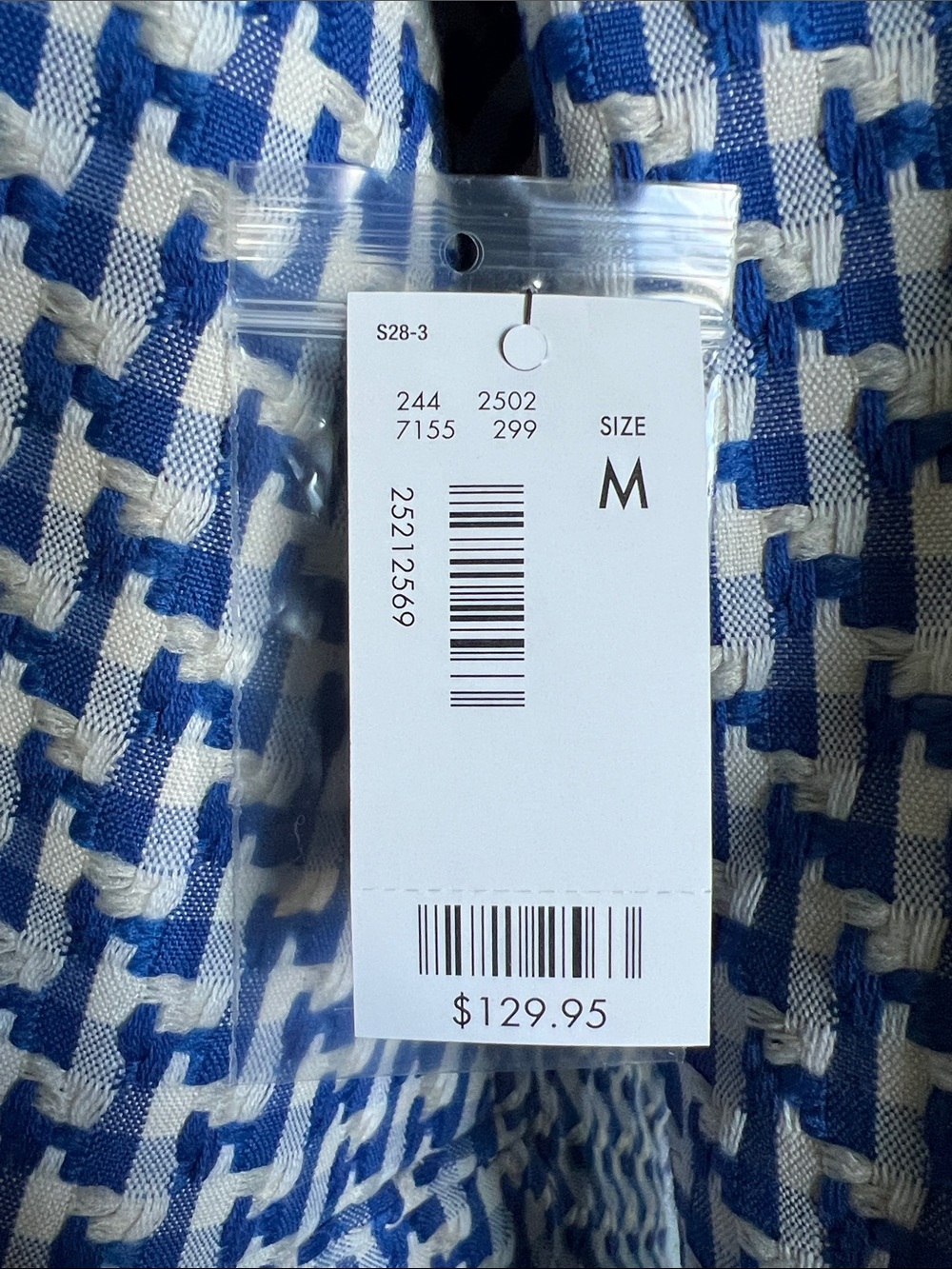 The Limited - Women’s Blue & White Patterned Blazer - Size Medium - NWT - Picture 6 of 6